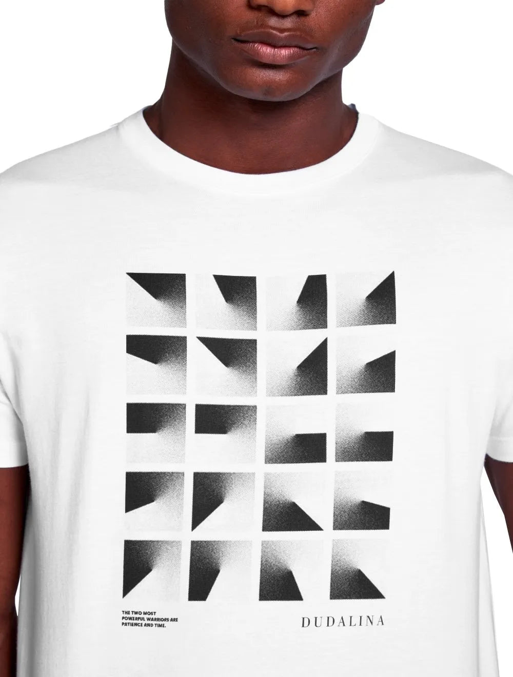 Camiseta Dudalina Regular Sport Concrete Window Branca