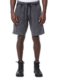 Bermuda John John Moletom Masculina Torino Preto Mescla