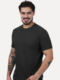Camiseta King & Joe Masculina Slim Textura Tricot Chumbo