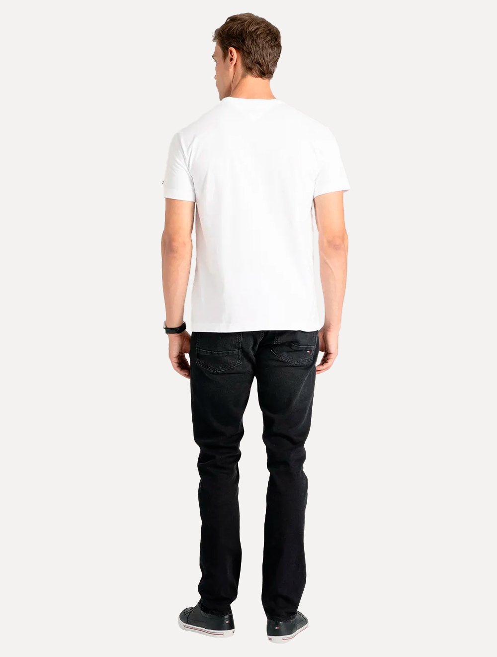 Camiseta Tommy Hilfiger Masculina Arch Pocket Branca