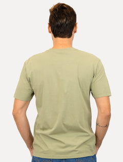 Camiseta John John Masculina Regular Clean Graphic Verde Médio