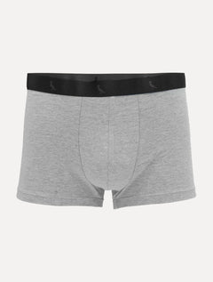 Cueca Reserva Masculina Boxer Grey Woodpecker Cotton Cinza Mescla Pack 2UN