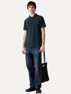 Polo Levis Housemark Standard Mono Logo Azul Marinho