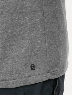 Camiseta Osklen Masculina Slim Light E-basics II Cinza Mescla