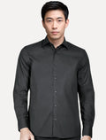 Camisa Aramis Masculina Slim Damero Mono Logo Chumbo
