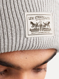 Gorro/Touca Levis Backpatch Beanie Cinza