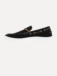 Docksider Nautica Masculino Suede Preto