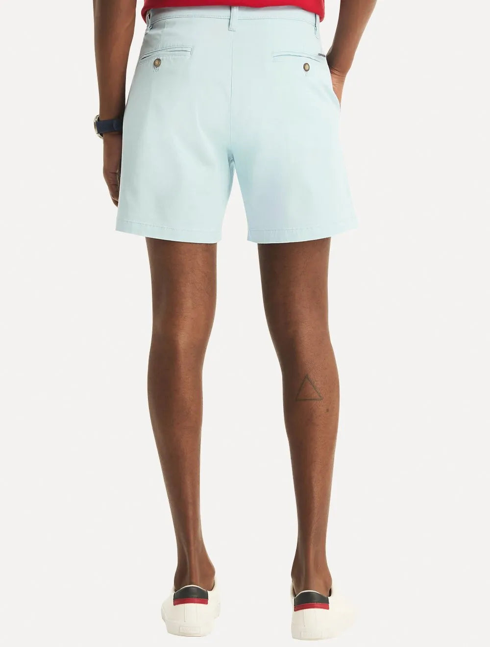 Bermuda Nautica Masculina Sarja Azul Claro