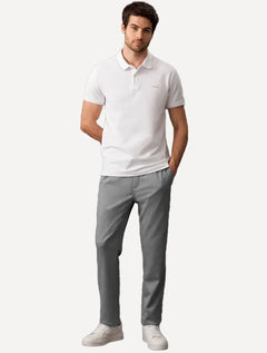 Calça Calvin Klein Masculino Moletom Jogger Cinza