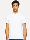 Polo Tommy Hilfiger Masculina Slim 1985 Branco