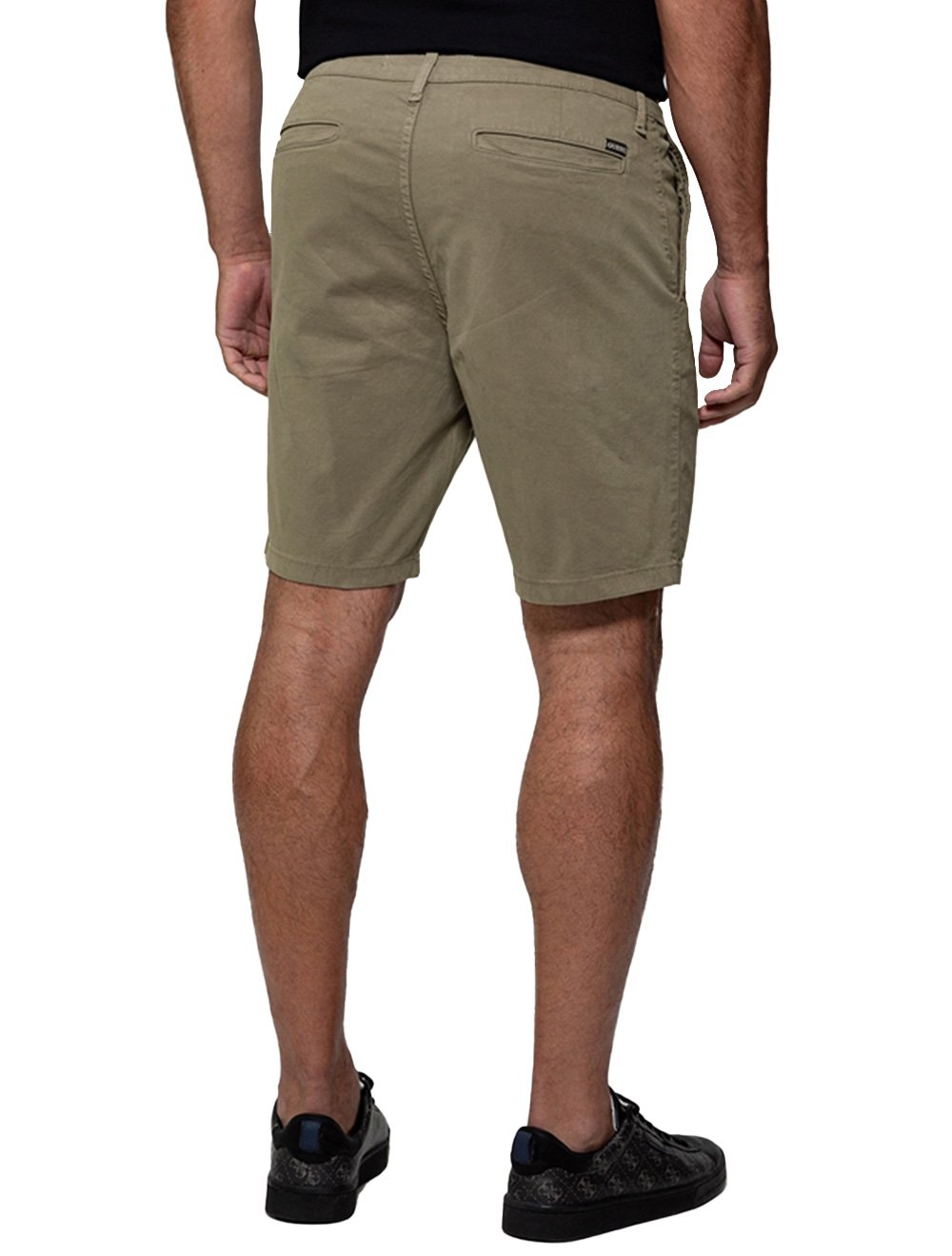Bermuda Guess Masculina Chino Stretch Cáqui