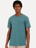Camiseta Aramis Masculina Basic Lisa Verde Esmeralda