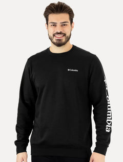 Moletom Columbia Masculino Crewneck Beaumount Fleece Preto