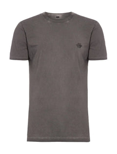 Camiseta John John Masculina Rubber Key Transfer Chumbo
