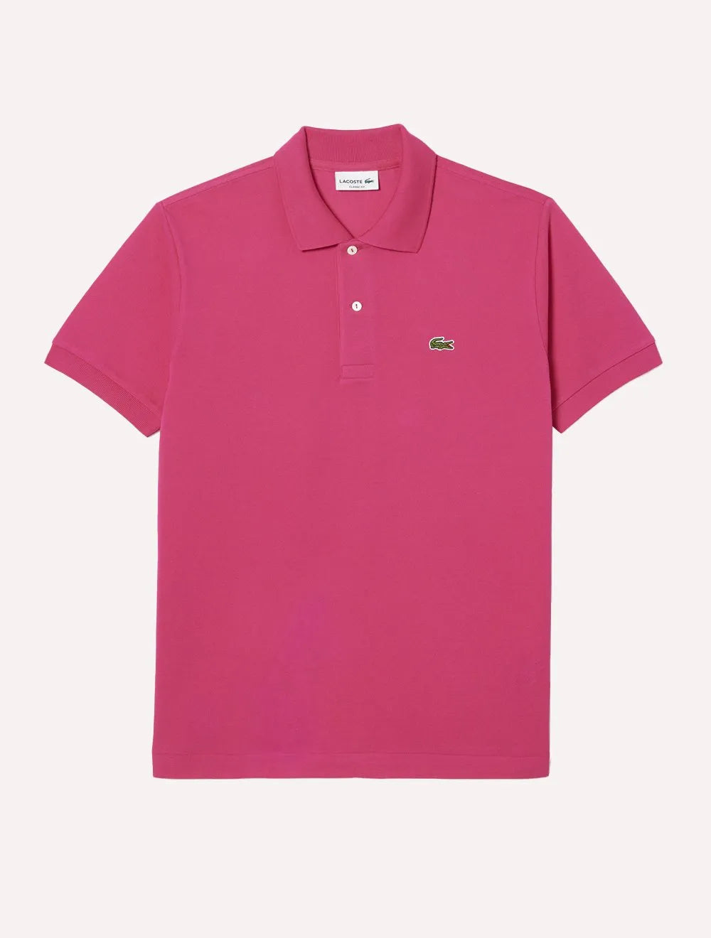 Polo Lacoste Masculina L.12.12 Rosa Pink
