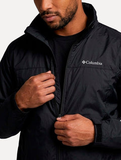 Jaqueta Columbia Masculina Glennaker Lake II Rain Black