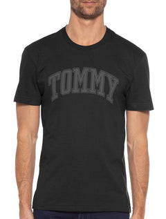 Camiseta Tommy Jeans Masculina Regular Collegiate Arc Preta