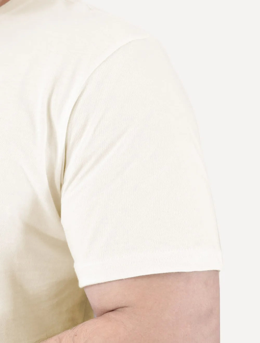 Camiseta Tommy Jeans Masculina Regular Crest Flag Off-White