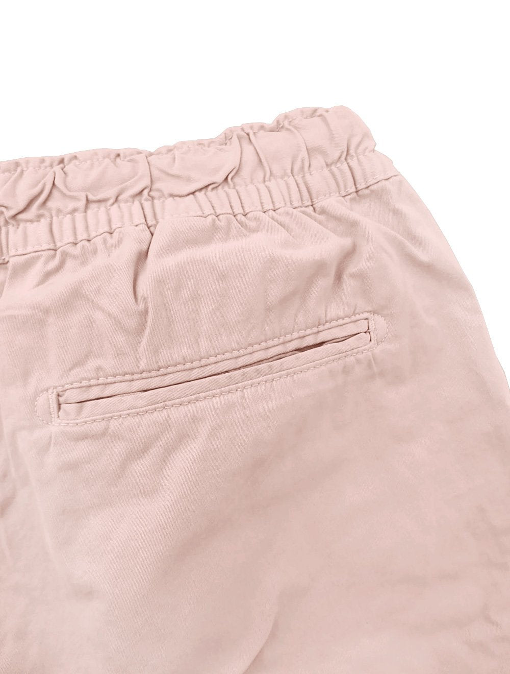 Short Nautica Masculino Sarja Cadarço Rosa Claro