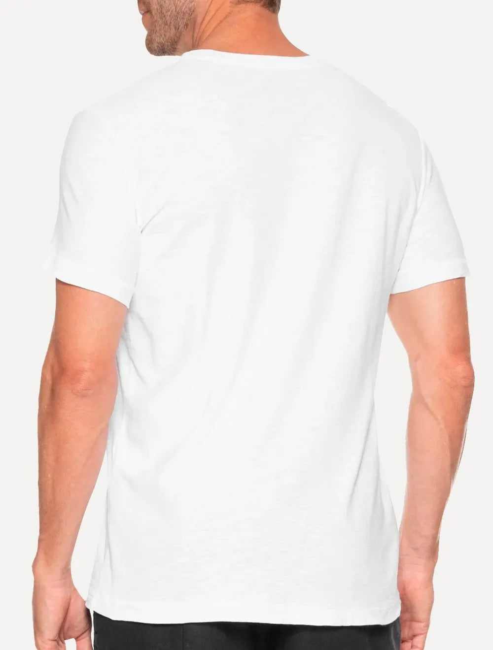 Camiseta Osklen Masculina Slim Rough Posto 7 Branca