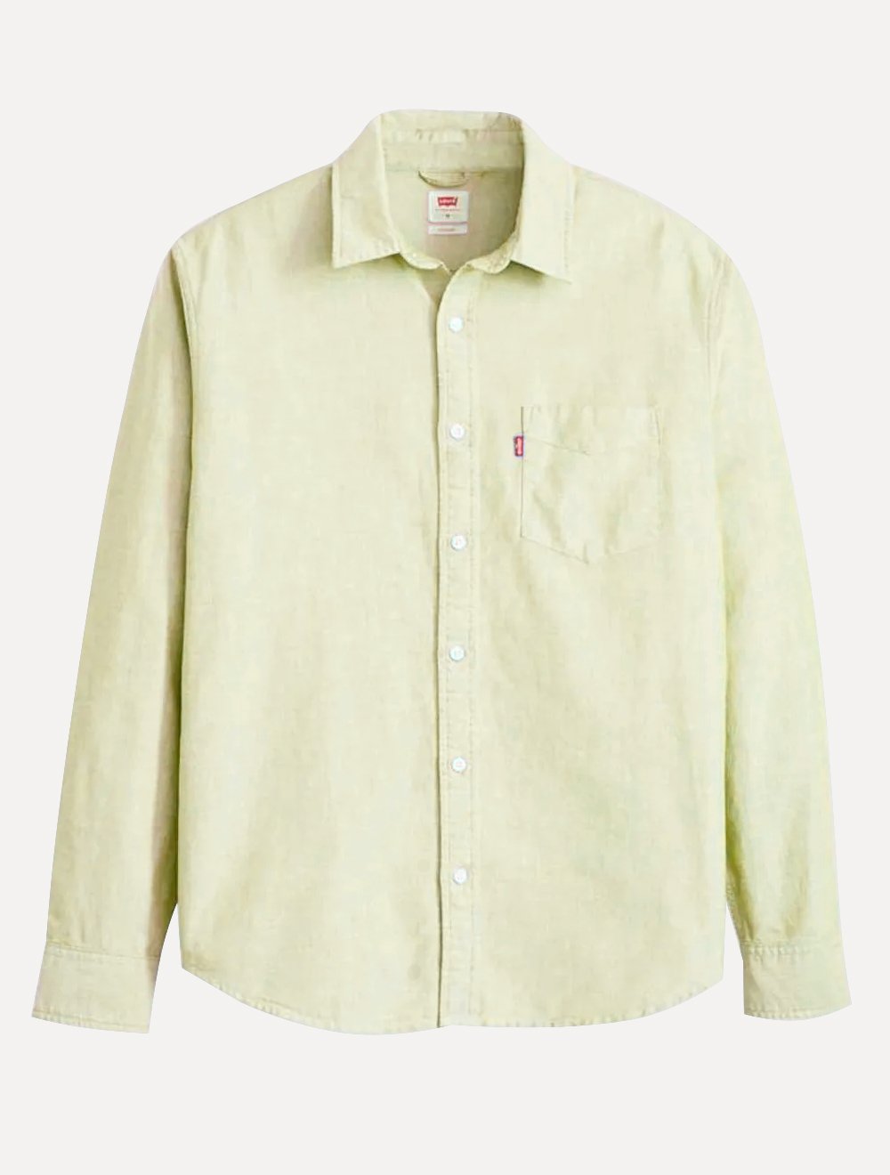 Camisa Levis Masculina Standard One Pocket Verde Claro