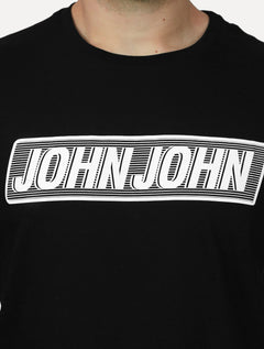 Camiseta John John Masculina Slim Fit Guide Preto