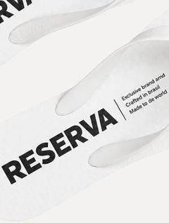 Chinelo Reserva Masculino RSV Made To The World Branco