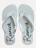 Chinelo Reserva Masculino Basic Script Signature Branco