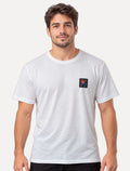 Camiseta Osklen Masculina Slim Rough Kitespots Branca