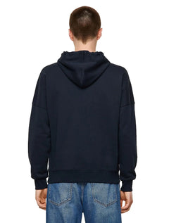 Moletom Diesel Masculino S-Krib Hoodie Romohi Azul Marinho