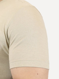 Camiseta Aramis Masculina Eco Lisa Cáqui
