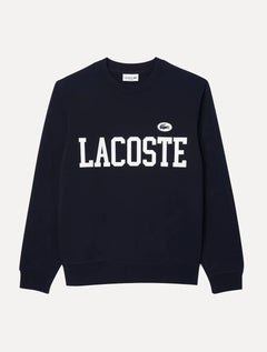 Moletom Lacoste Masculino Crewneck Classic College Azul Marinho