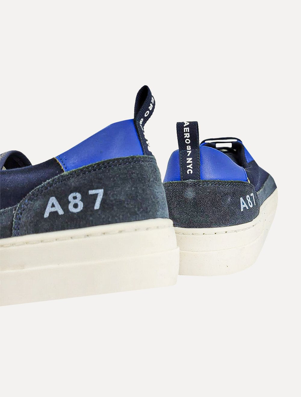 Tênis Aeropostale Masculino Casual Aero 87 NYC Azul Marinho
