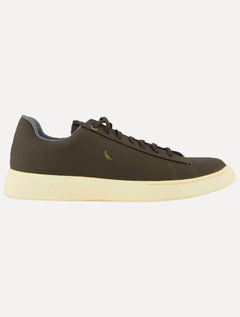 Tênis Reserva Masculino Couro Winner Gold Logo Marrom