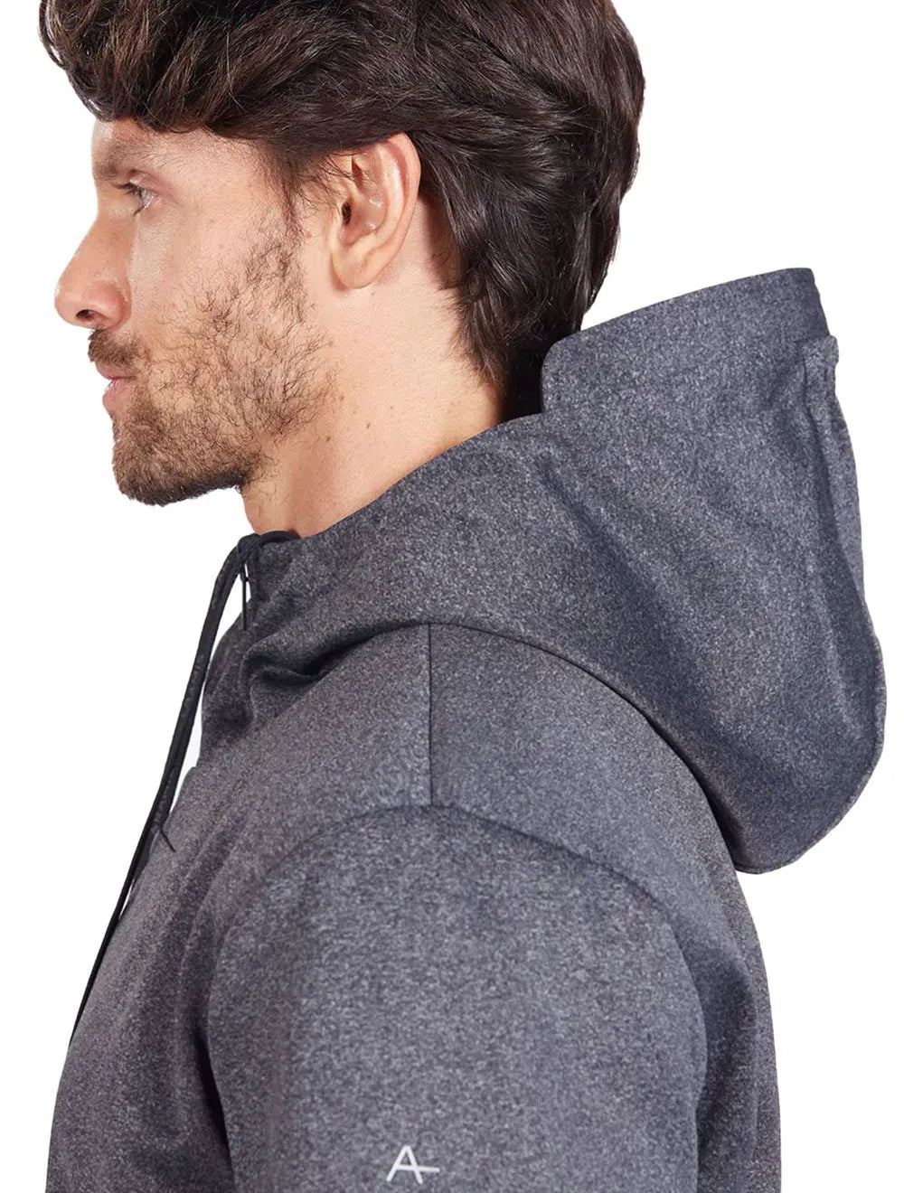 Jaqueta Aramis Masculina Nylon Dupla Face Hoodie Liquid Repeller Preta