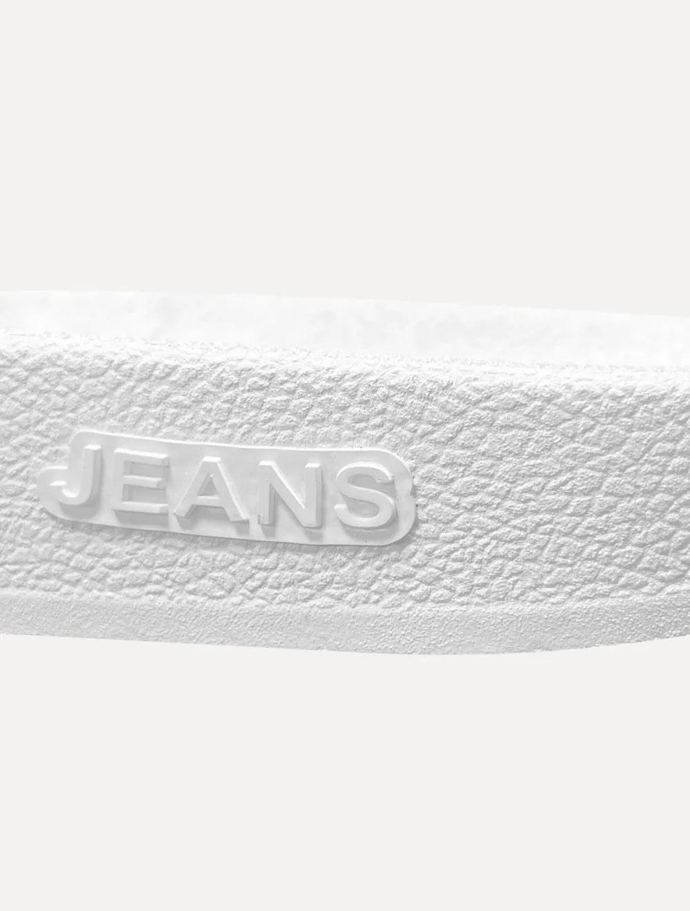 Chinelo Tommy Jeans Slide Essential Jeans Flag Pool Branco
