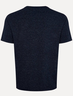 Camiseta Dudalina Masculina Listra Noise Azul Marinho