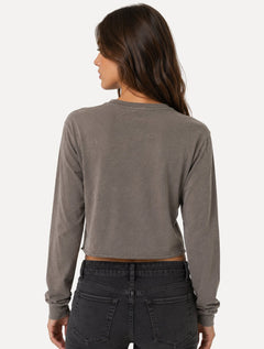 Camiseta John John Feminina Untamed Lands Marrom