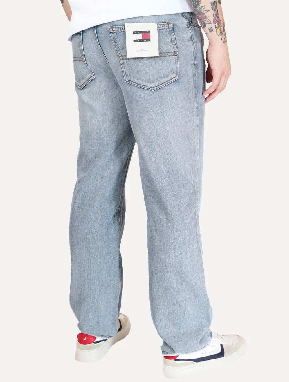 Calça Tommy Jeans Masculina Regular Straight Otis Clara