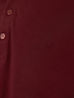 Polo Dudalina Masculina Essentials Basica Vinho