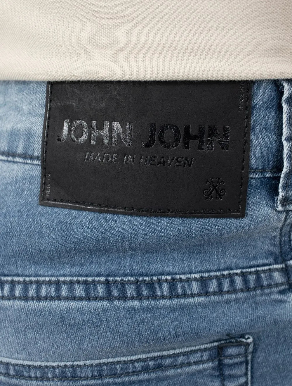 Calça John John Masculina Comfort Slim Davos Azul Claro
