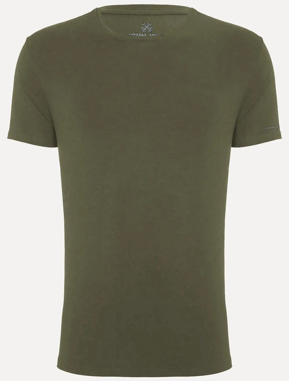 Camiseta John John Masculina Slim Fit Simple Verde Militar 