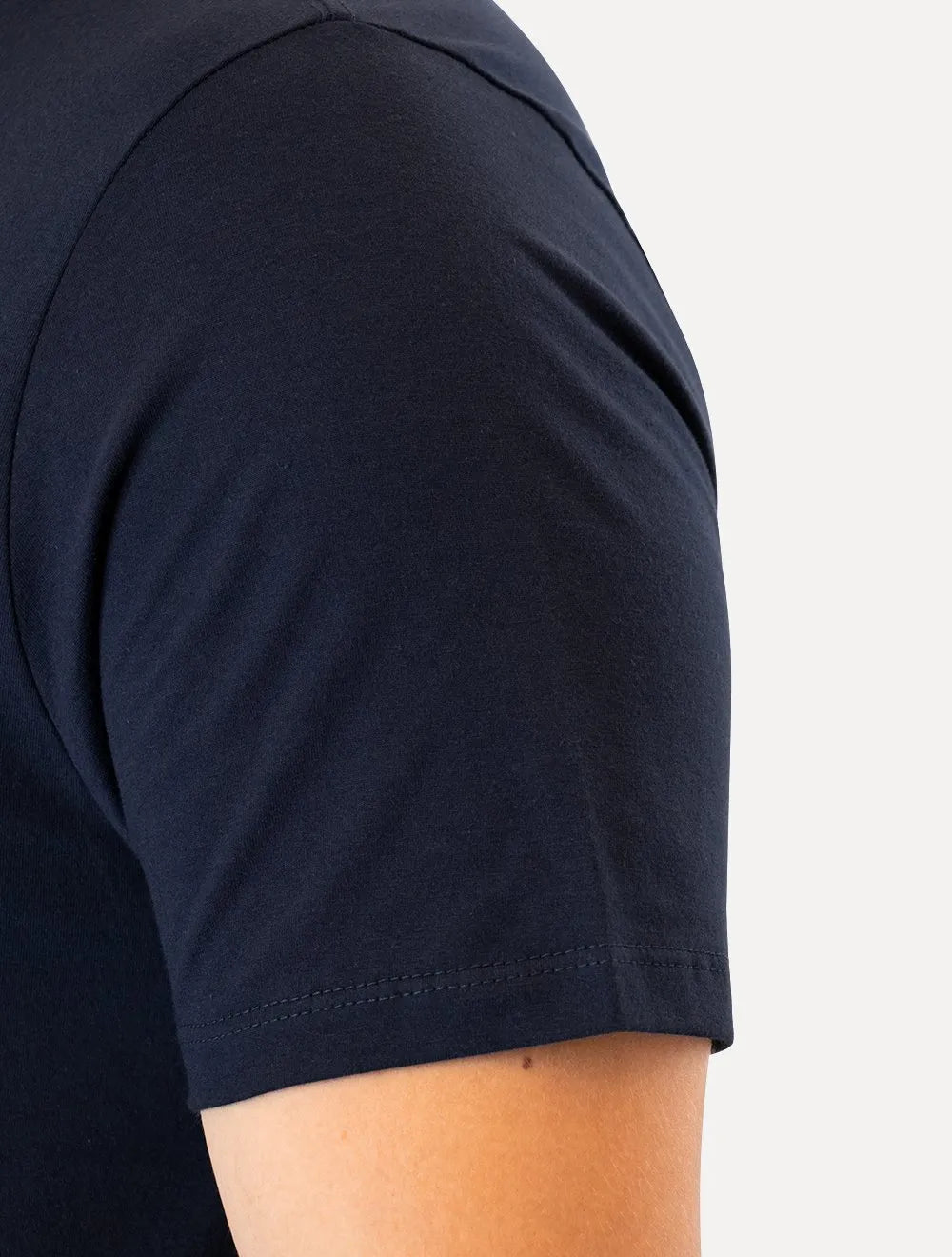 Camiseta Calvin Klein Masculina Sustainable Coordinates Azul Marinho