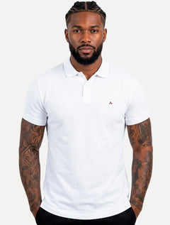 Kit Polo Aramis Masculina | Basic Piquet Branca/Preta