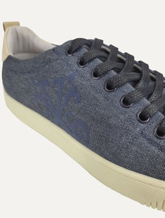 Tênis John John Masculino London Canvas Azul Mescla