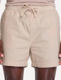 Short Calvin Klein Jeans Masculino Color Cós Elástico Areia