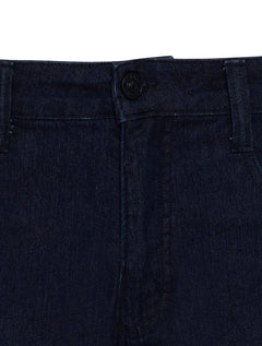 Bermuda Aramis Jeans Masculina Regular Basic 5 Pockets Escura