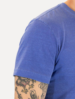 Camiseta Osklen Masculina Slim Stone Snow Icons Azul Royal
