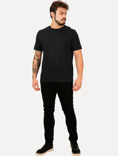 Camiseta Individual Masculina Comfort Icon Preta