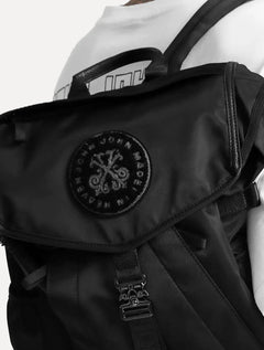 Mochila John John Masculina Backpack Phillip Preta